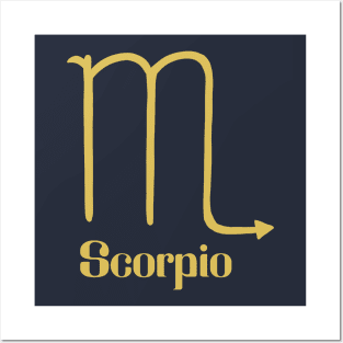 Scorpio Zodiac Posters and Art